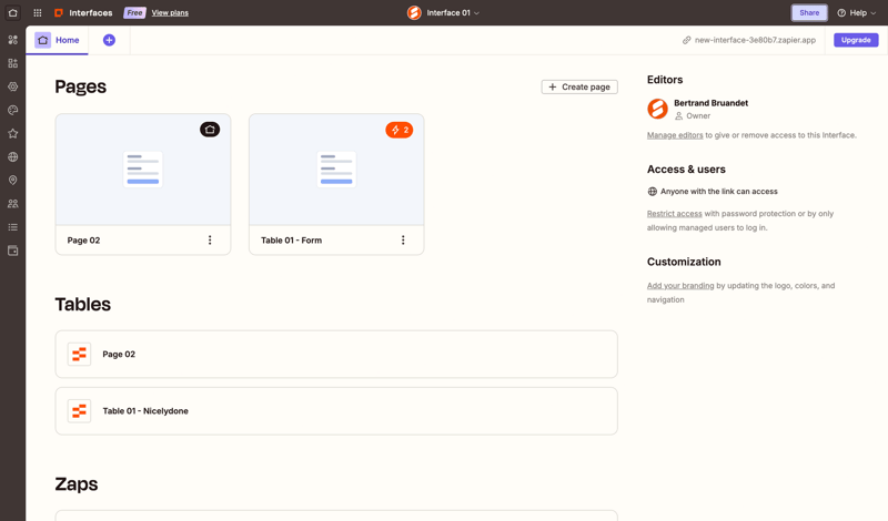 Zapier
			           ux ui design
