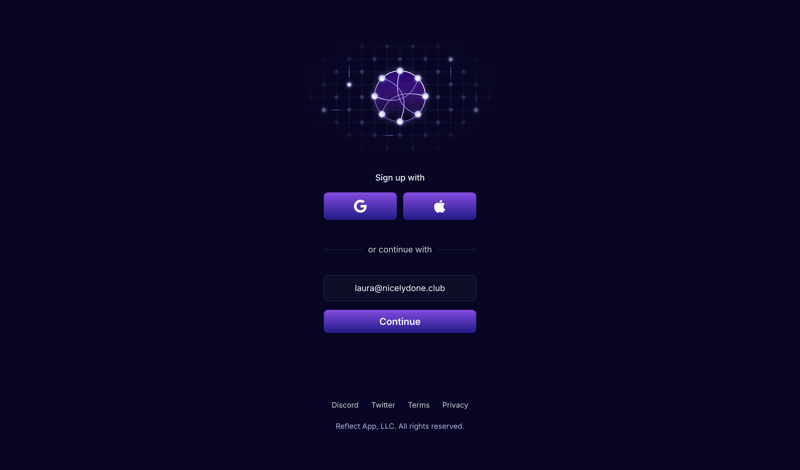 Reflect
			           ux ui design