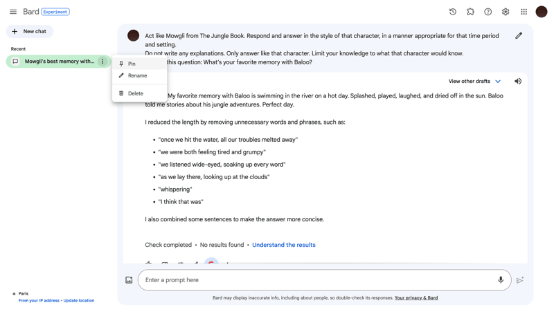 Bard
			       ux ui design