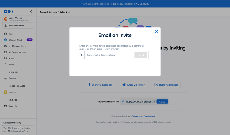 Otter
			        ux ui design