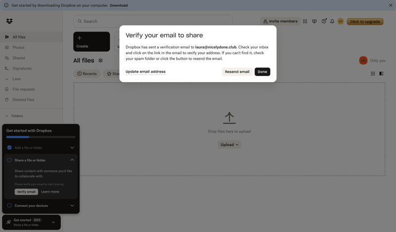 Dropbox
			                 ux ui design