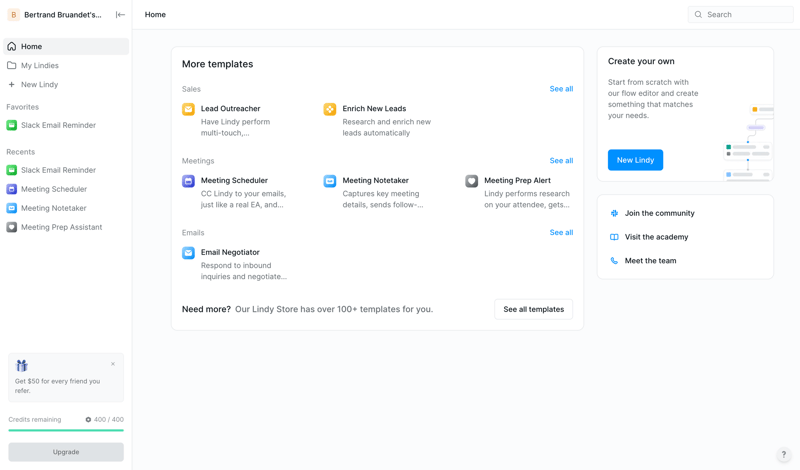 Lindy
			           ux ui design