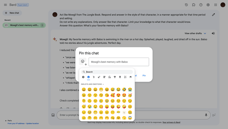 Bard
			    ux ui design
