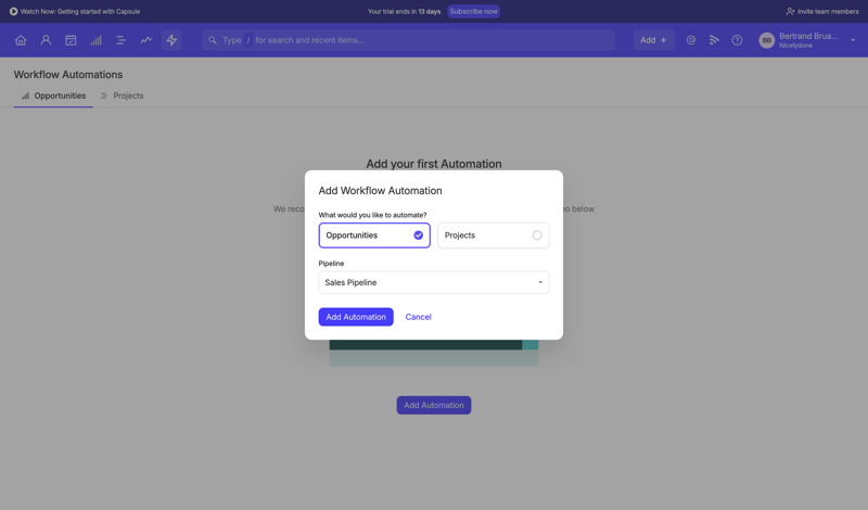 Capsule
			     ux ui design
