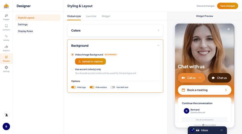 ServiceBell
			             ux ui design