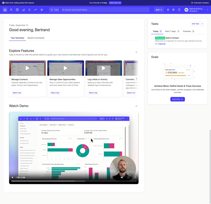 Capsule
			      ux ui design