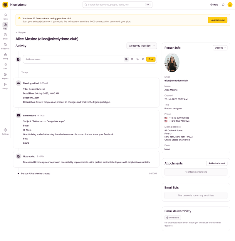 Outseta
			  ux ui design