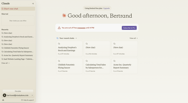 Claude
			        ux ui design