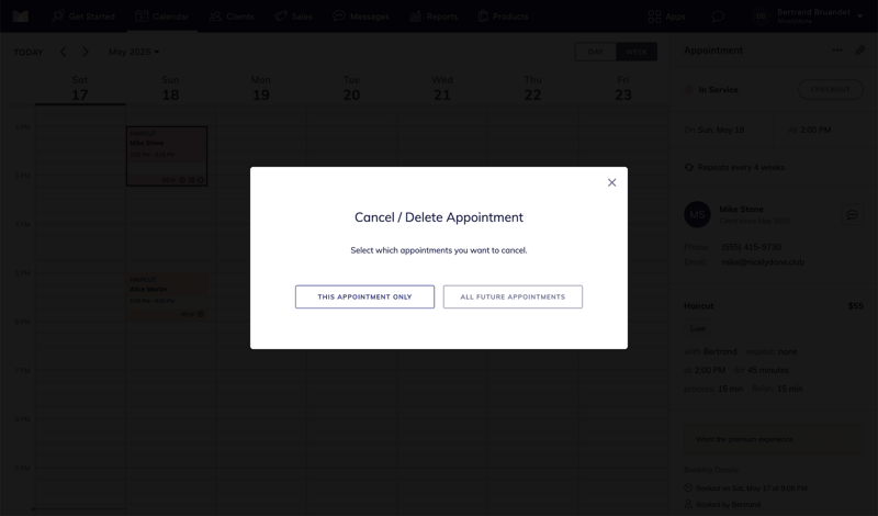 Mangomint screen example
