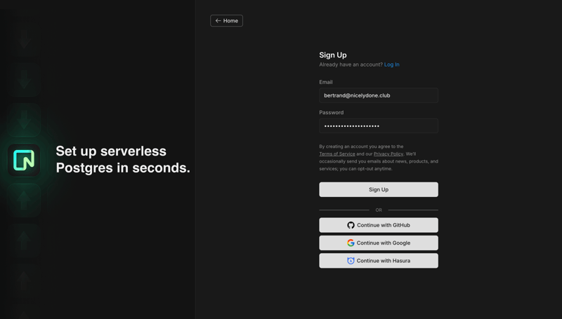 Neon
			       ux ui design
