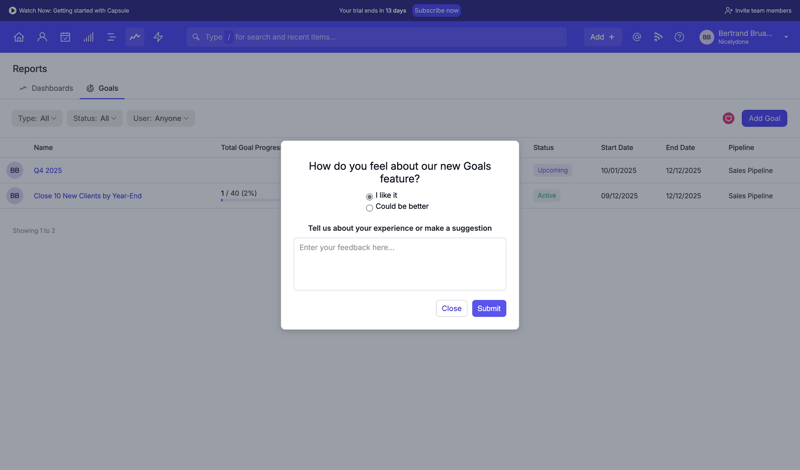 Capsule
			  ux ui design