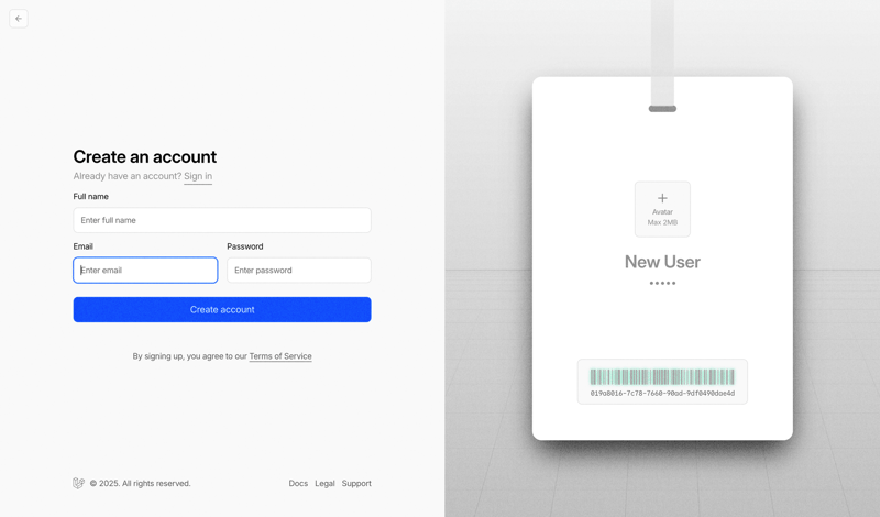Nightwatch screen example