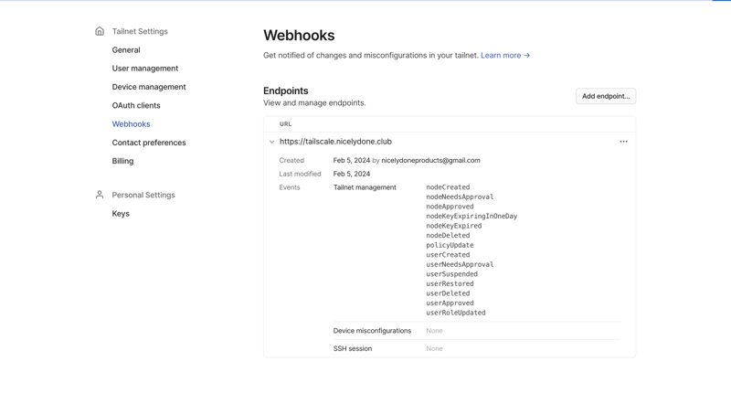 Tailscale
			      ux ui design