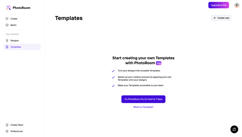 Photoroom
			            ux ui design