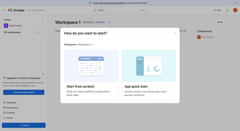 Airtable
			           ux ui design