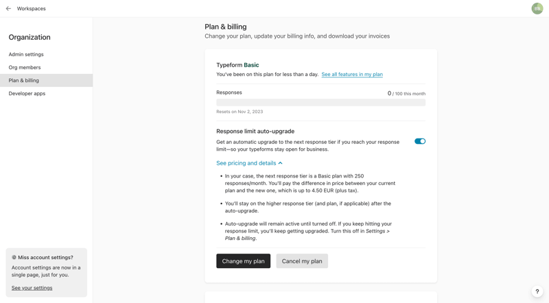 Typeform
			      ux ui design