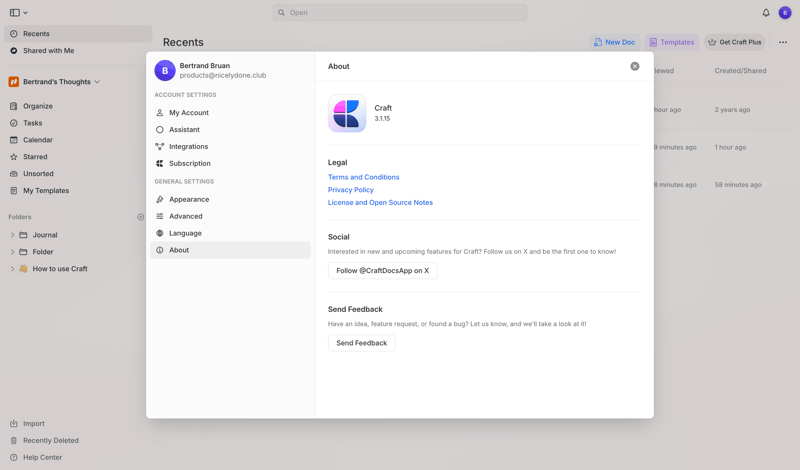 Craft
			    ux ui design