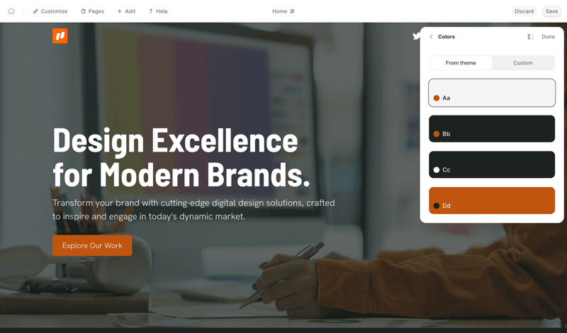 Durable screen example