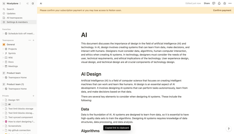 Notion
			       ux ui design
