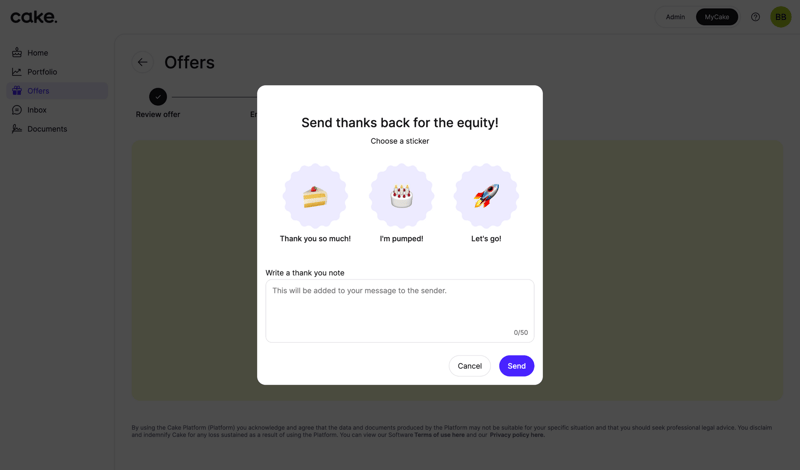 Cake
			   ux ui design