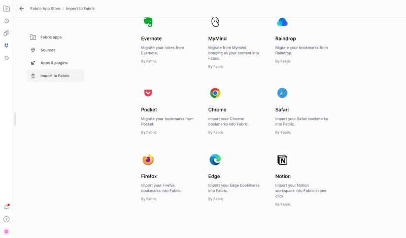 Fabric screen example