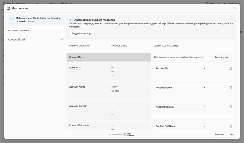 Lightfield screen example