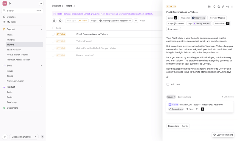 DevRev
			       ux ui design