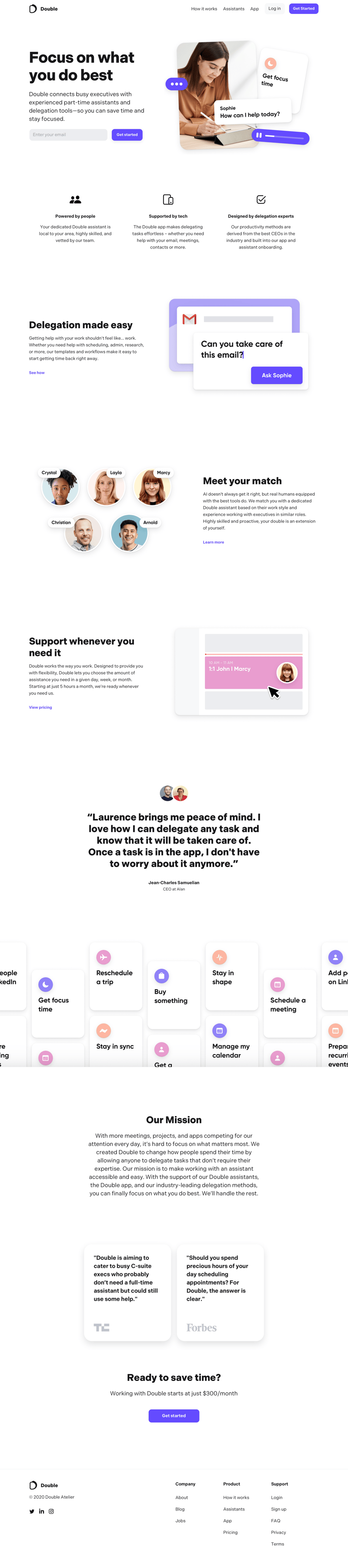 Double
				 page example