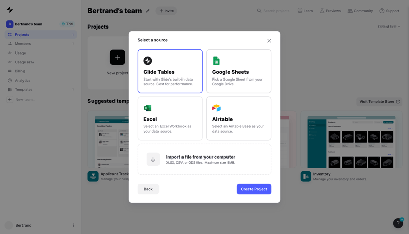 Glide
			   ux ui design