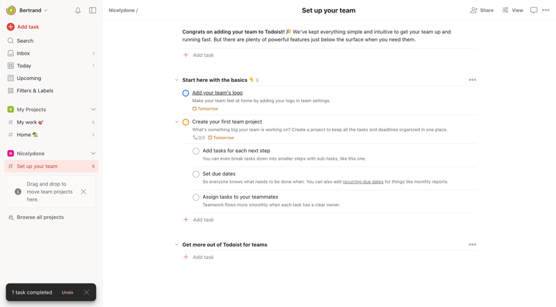 Todoist
			                ux ui design