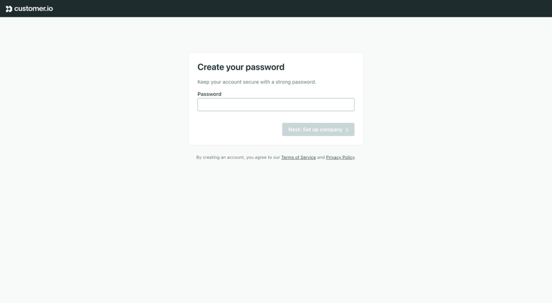 Customer.io
			          ux ui design