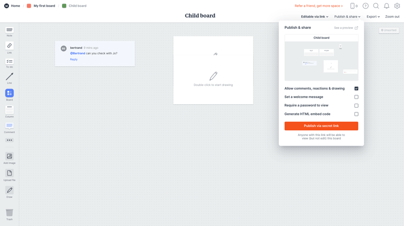 Milanote
			       ux ui design