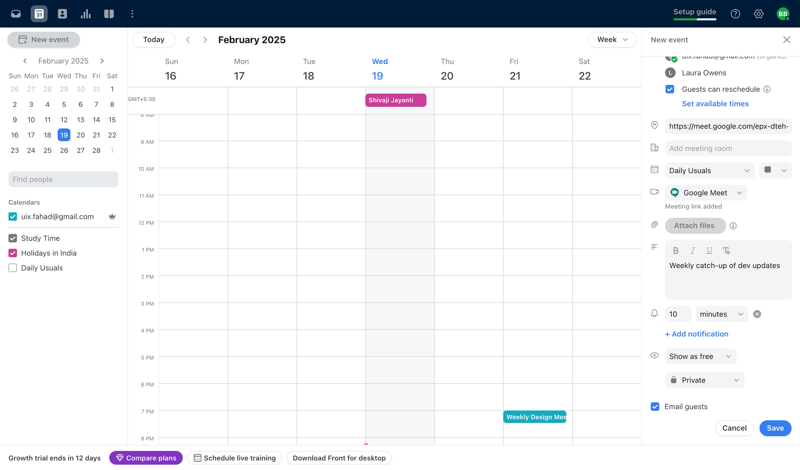 Front
			             ux ui design