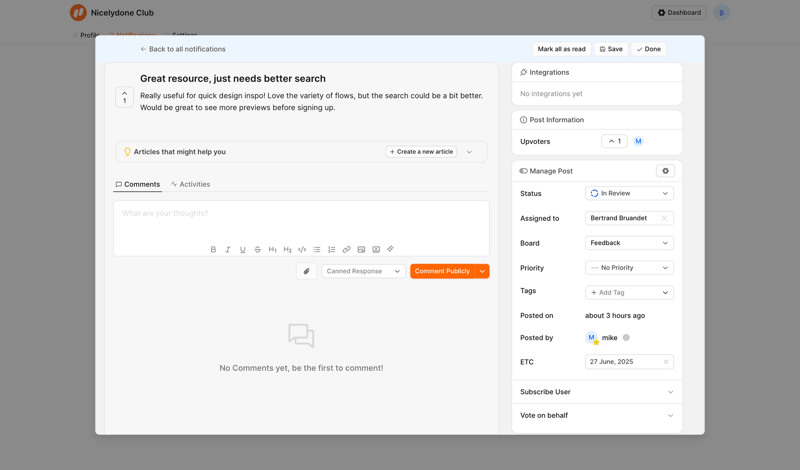 FeatureOS
			  ux ui design