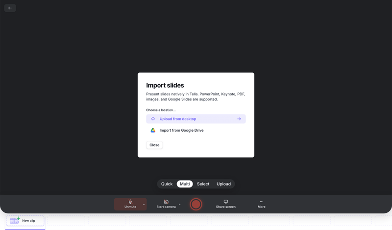 Tella
			               ux ui design