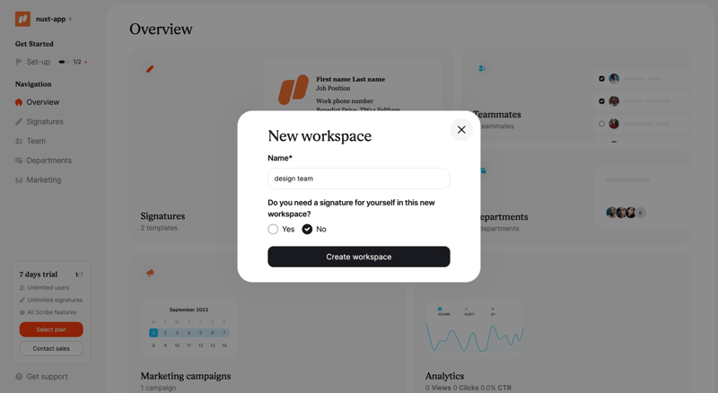 Scribe
			               ux ui design