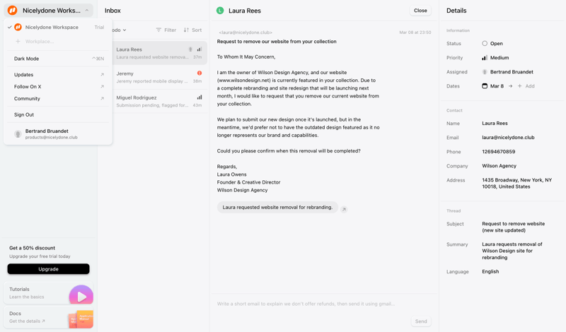 Lemni
			             ux ui design