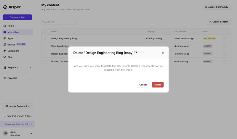 Jasper
			       ux ui design