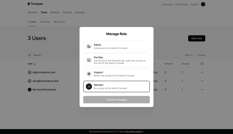 Twingate
			         ux ui design