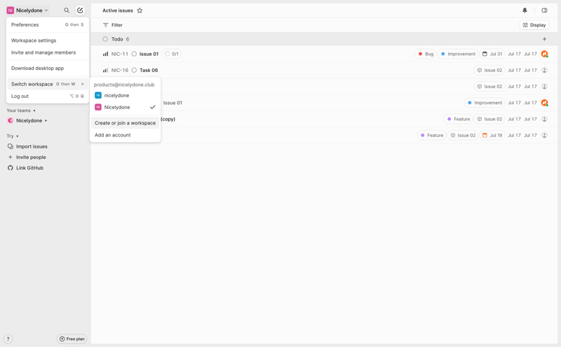 Linear
			              ux ui design