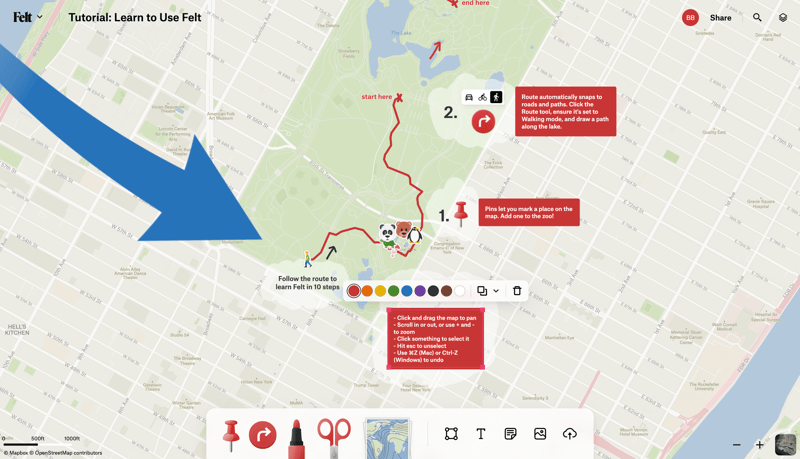 Felt
			      ux ui design
