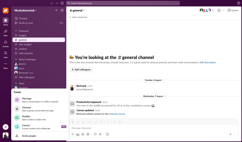 Slack
			           ux ui design