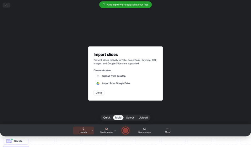 Tella
			                ux ui design