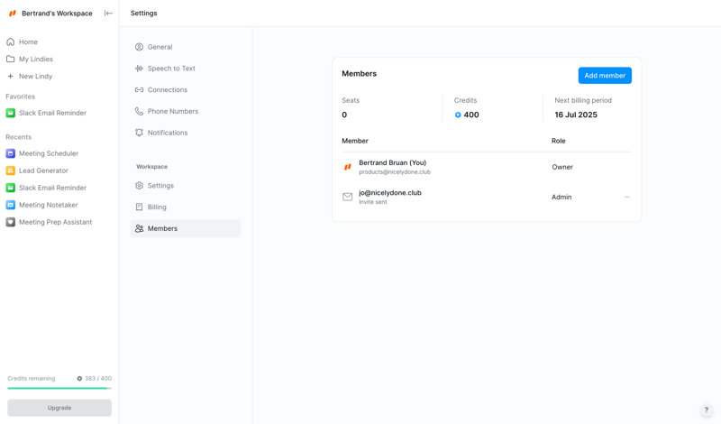 Lindy
			        ux ui design