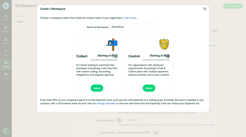 Expensify
			                ux ui design