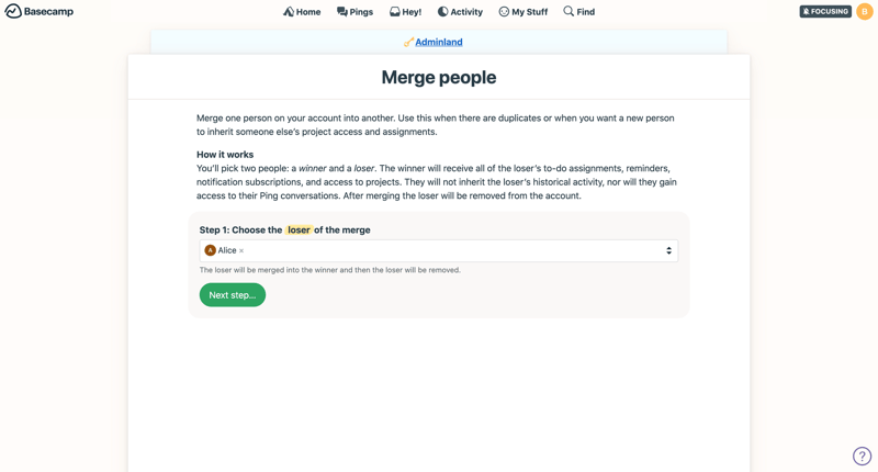 Basecamp
			      ux ui design