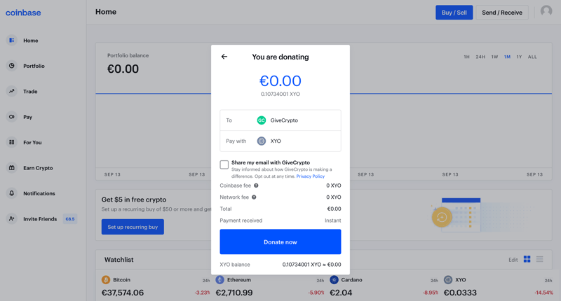 Coinbase
			   ux ui design