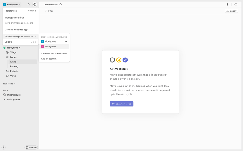 Linear
			              ux ui design