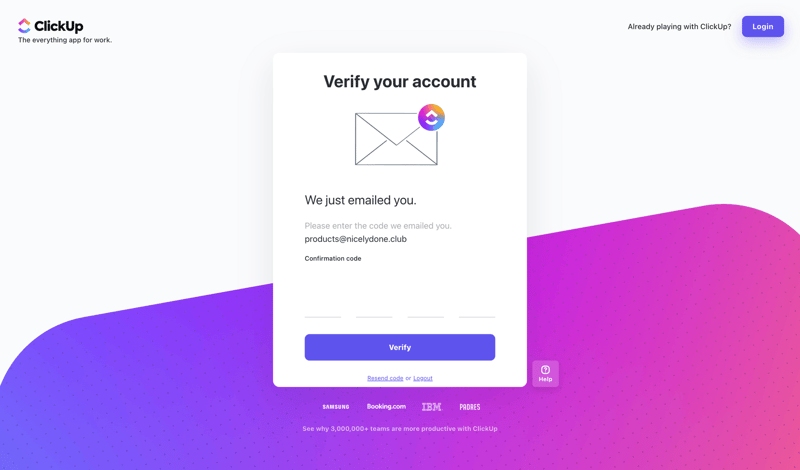 ClickUp
			           ux ui design