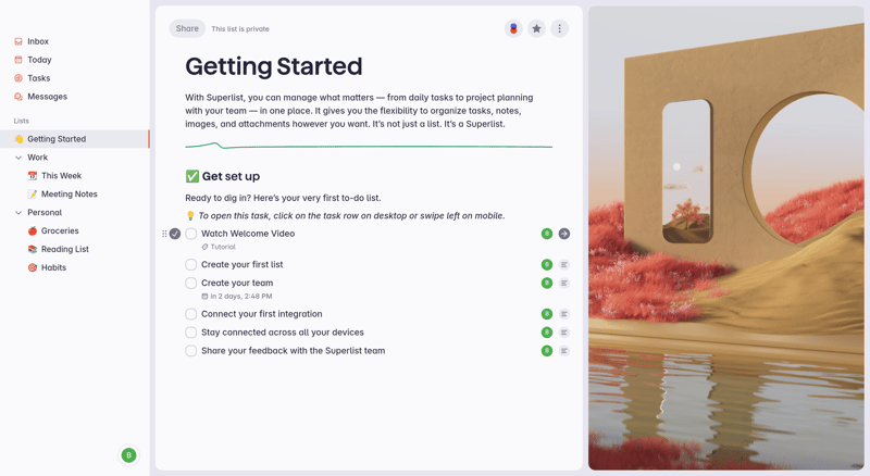 Superlist
			        ux ui design